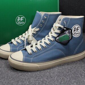 PF Flyers All American Hi Top Blue Royal NEW with Tag, Mens Size 11 Women's 12.5